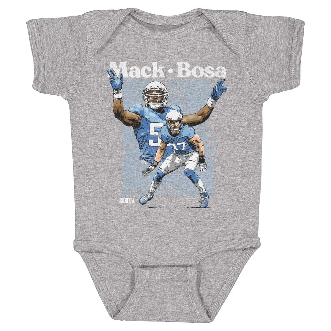 Khalil Mack & Joey Bosa Los Angeles C Duo WHT