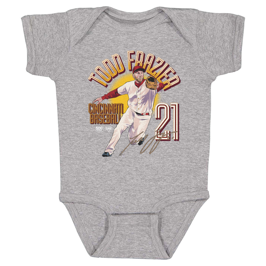 Todd Frazier Cincinnati Name Arc WHT
