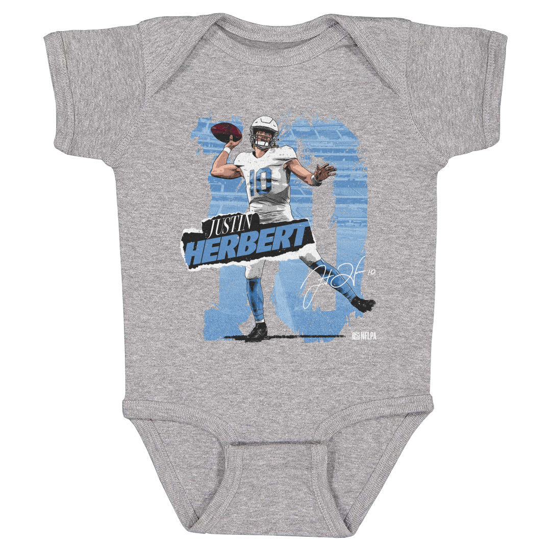 Justin Herbert Los Angeles C Rough WHT