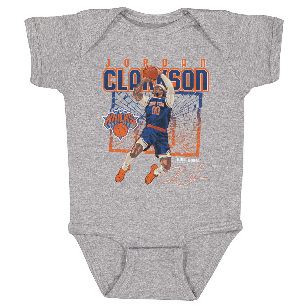 Jordan Clarkson New York Knicks Shattered WHT
