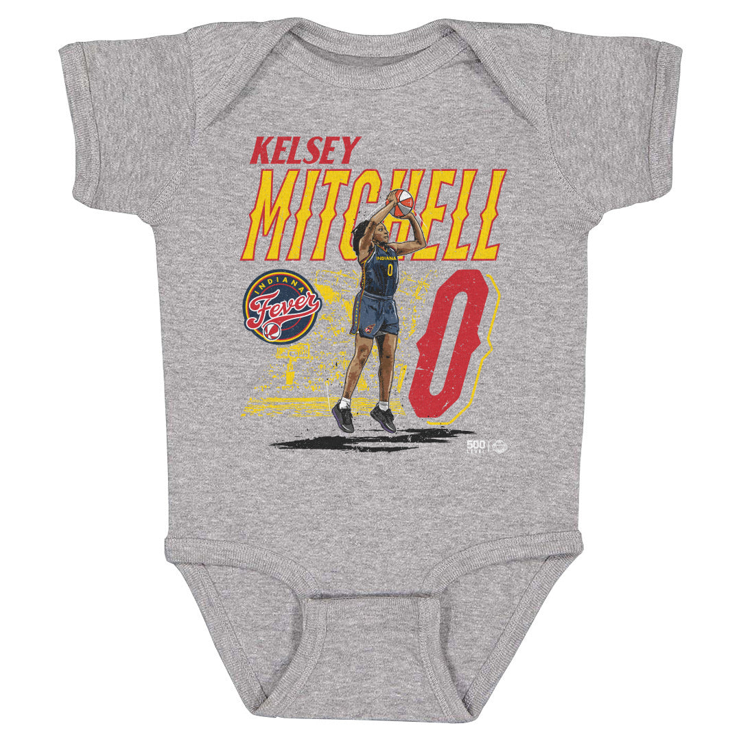 Kelsey Mitchell Indiana Fever Court WHT