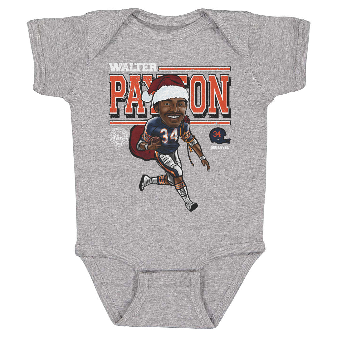 Walter Payton Chicago Cartoon Santa Hat WHT