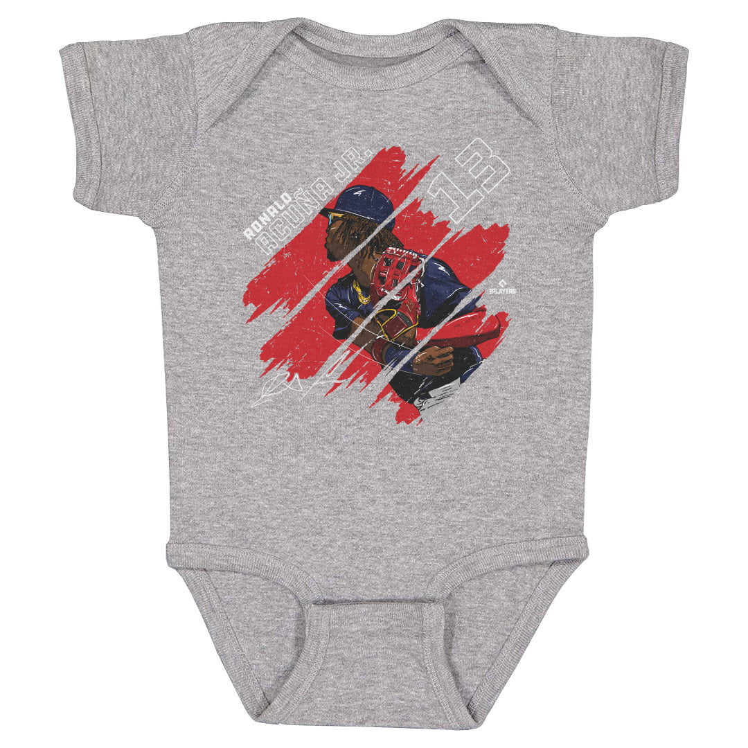 Ronald Acuna Jr. Stripes WHT