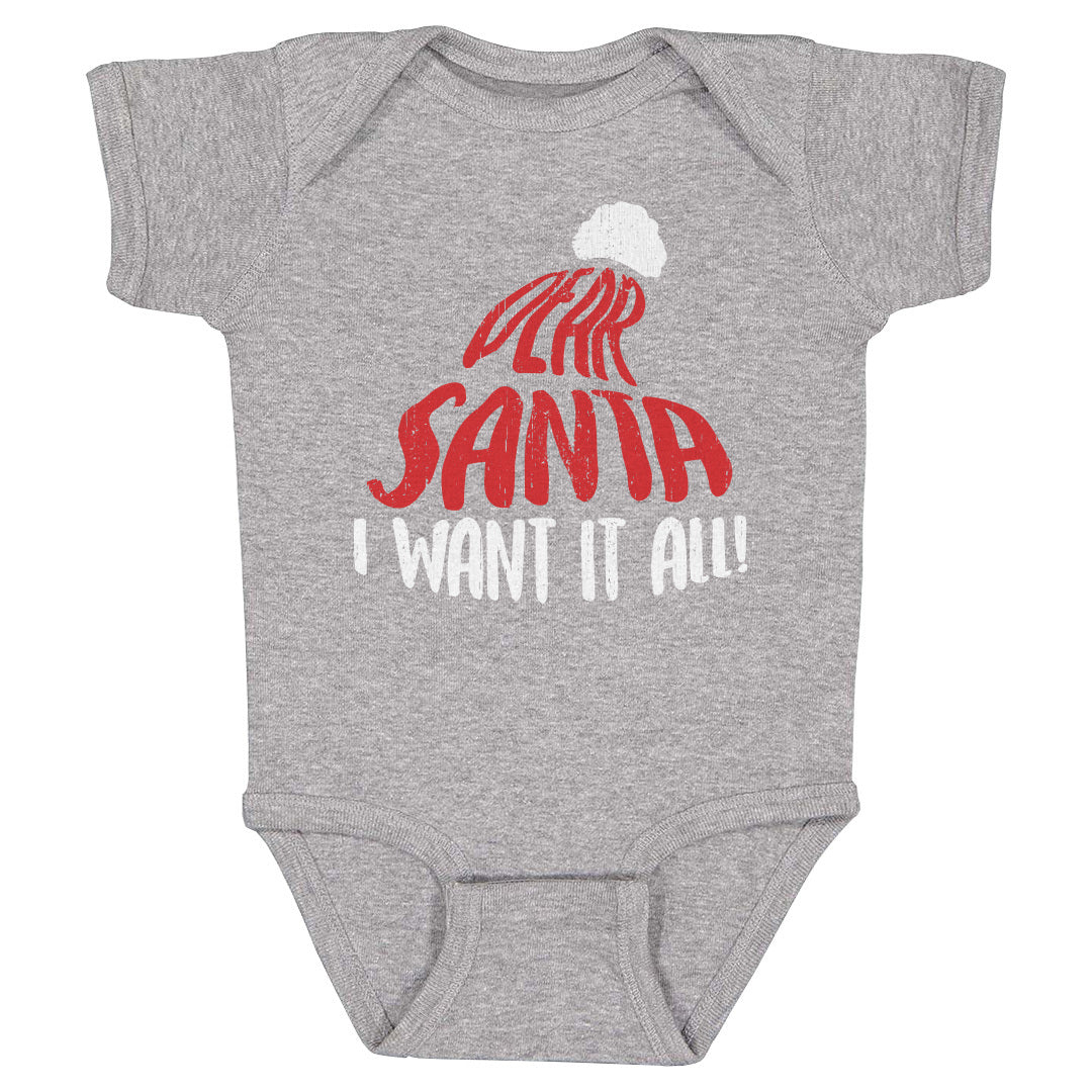 Christmas Dear Santa I Want It All WHT