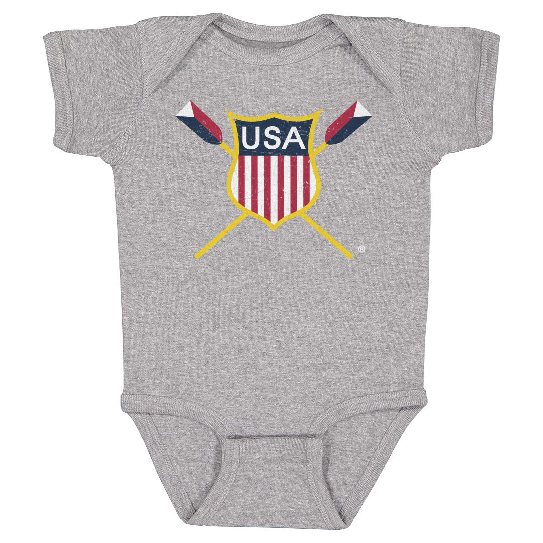 USRowing Emblem WHT
