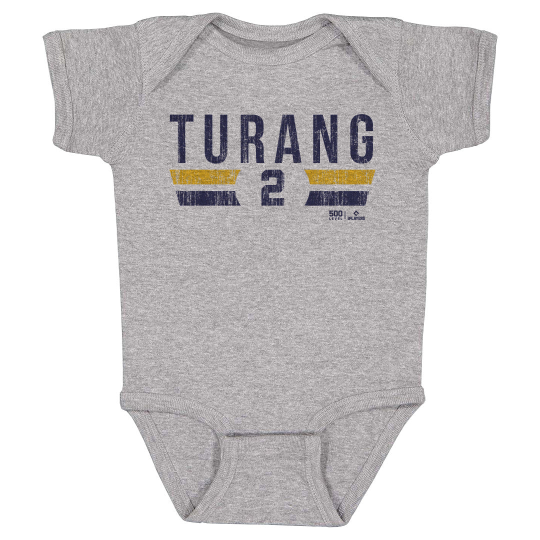 Brice Turang Milwaukee Font