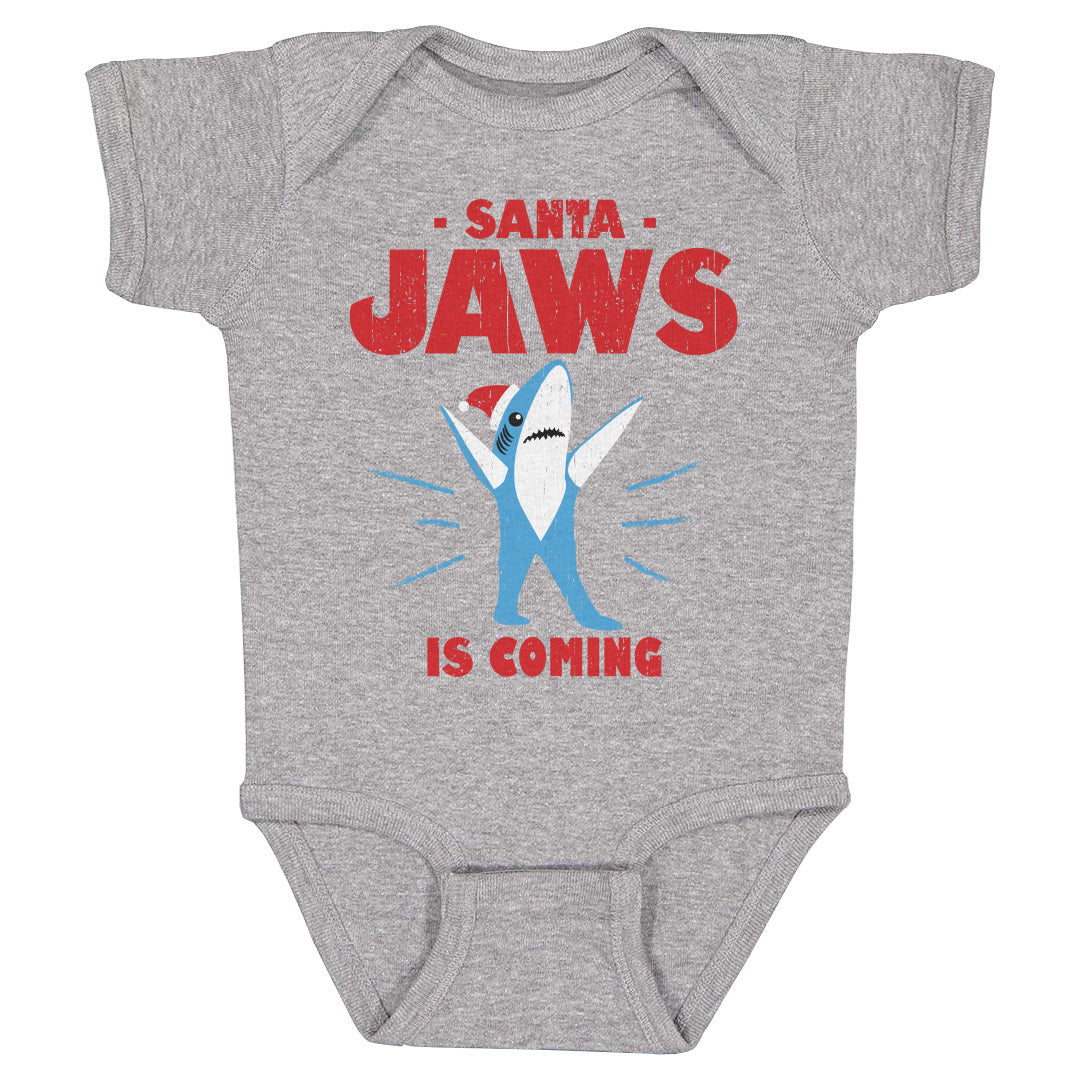 Christmas Santa Jaws WHT