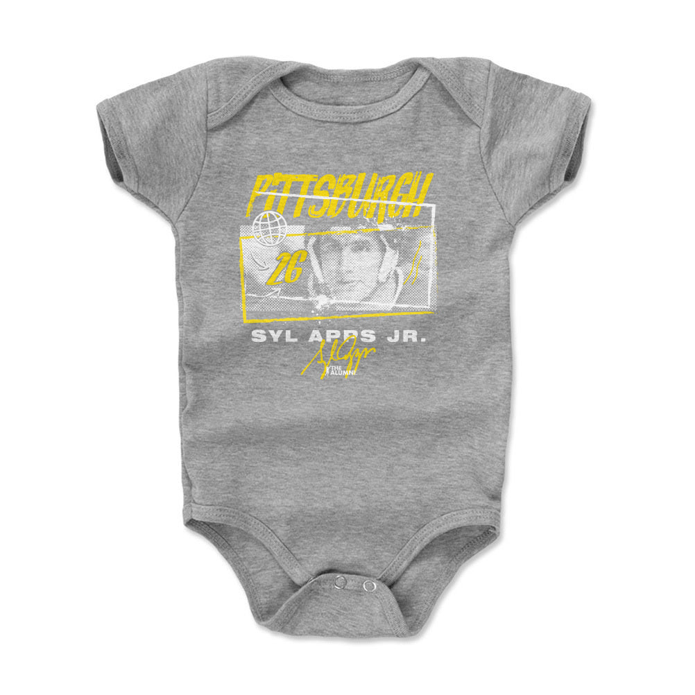 Syl Apps Jr. Pittsburgh Tones WHT