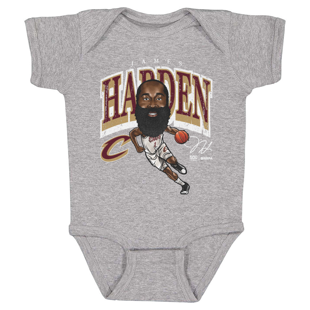 James Harden Cleveland Cavaliers Cartoon WHT