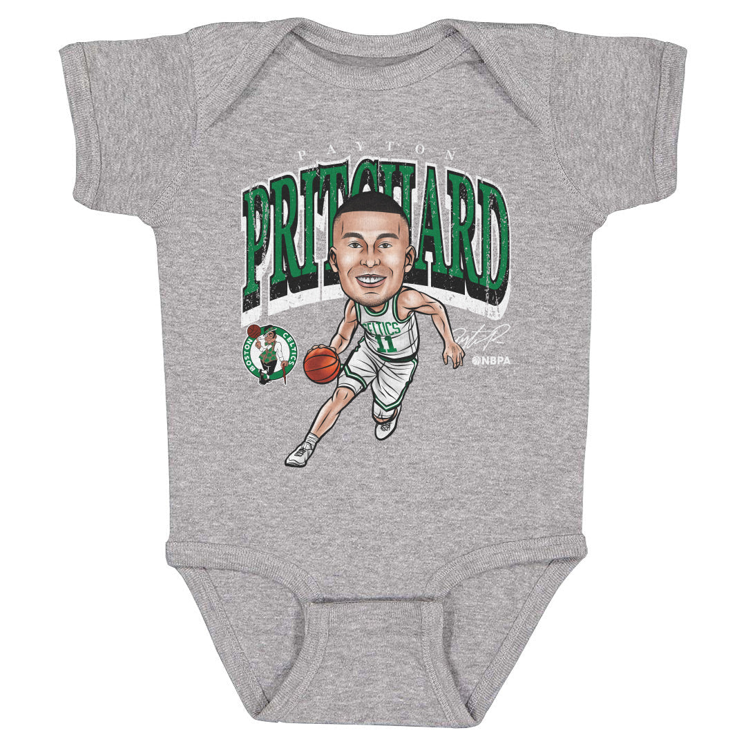 Payton Pritchard Boston Celtics Cartoon WHT
