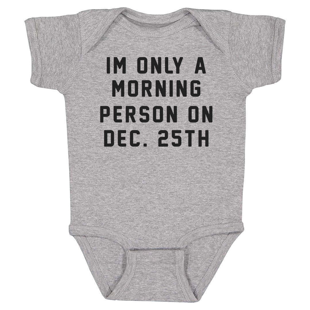 Christmas Morning Person On Christmas