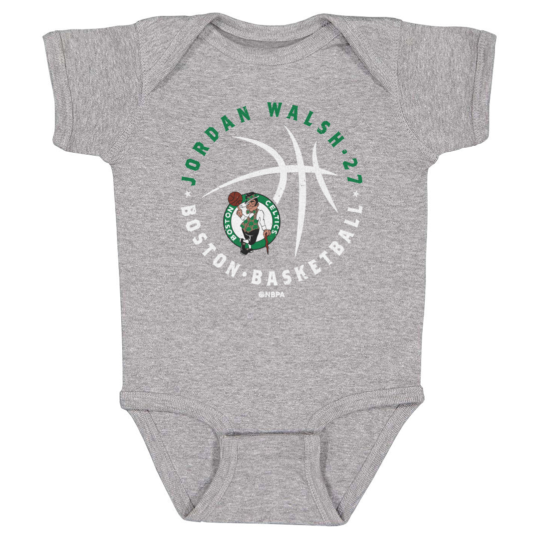 Jordan Walsh Boston Celtics Player Ball WHT
