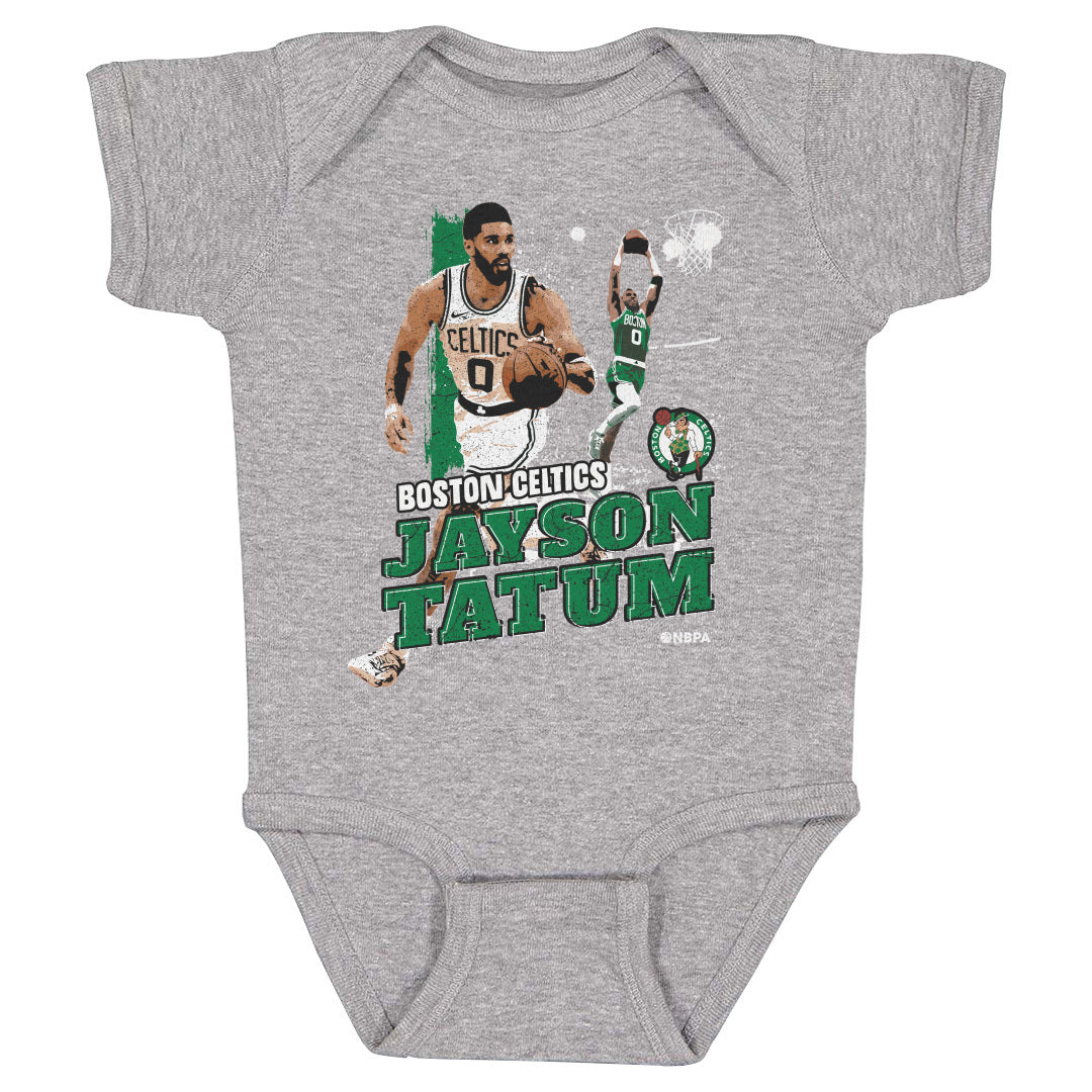 Jayson Tatum Boston Celtics Gritty WHT
