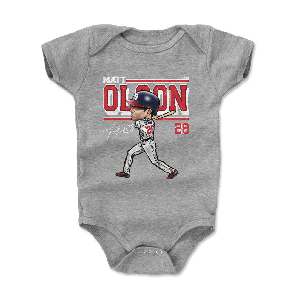 Matt Olson Atlanta Cartoon WHT
