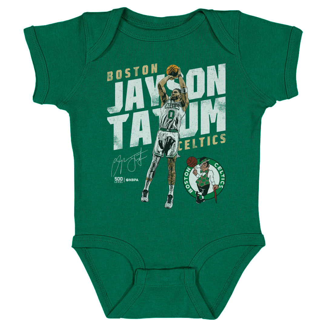 Jayson Tatum Boston Celtics Slant WHT