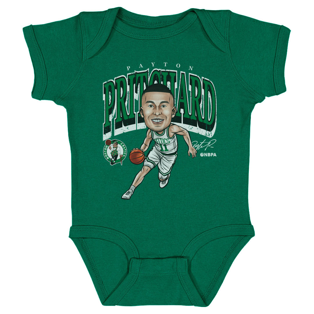 Payton Pritchard Boston Celtics Cartoon WHT
