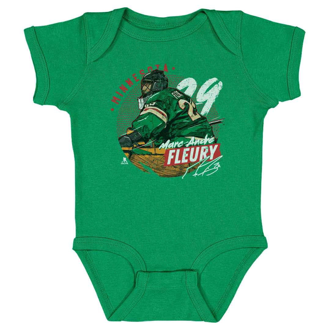 Marc-Andre Fleury Minnesota Dots WHT