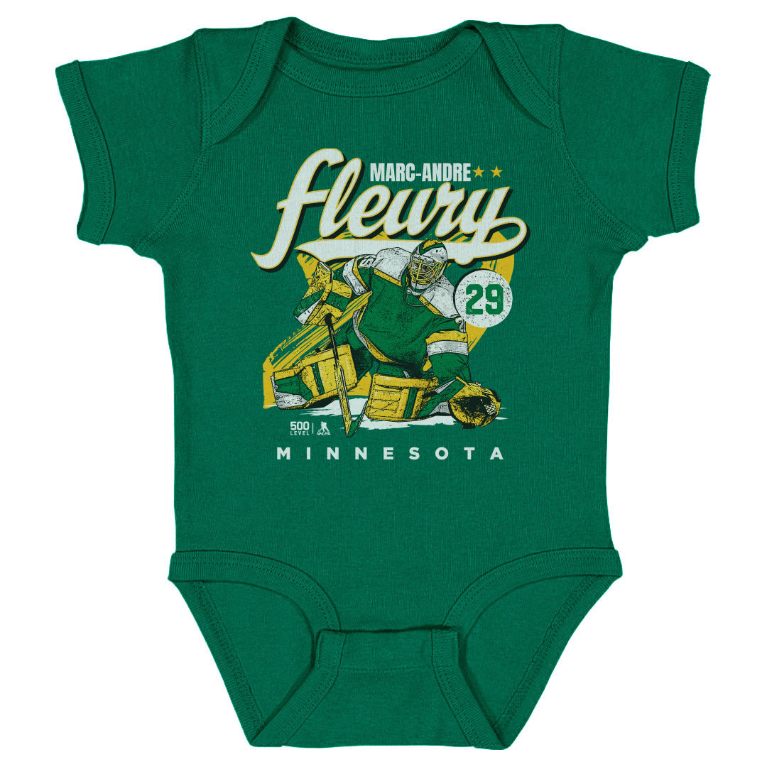 Marc-Andre Fleury Minnesota Retro WHT