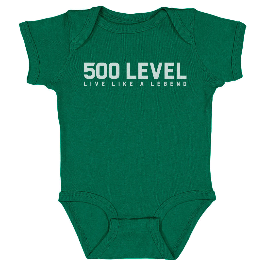 500 LEVEL Wordmark WHT