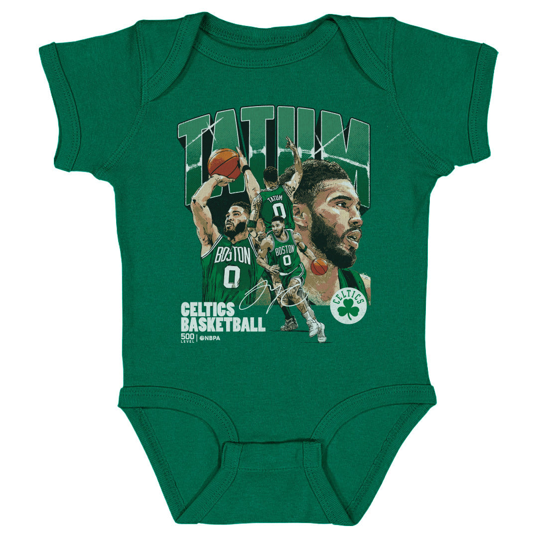 Jayson Tatum Boston Celtics Collage WHT