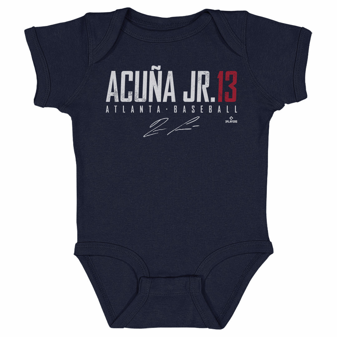 Ronald Acuna Jr. Atlanta Elite WHT