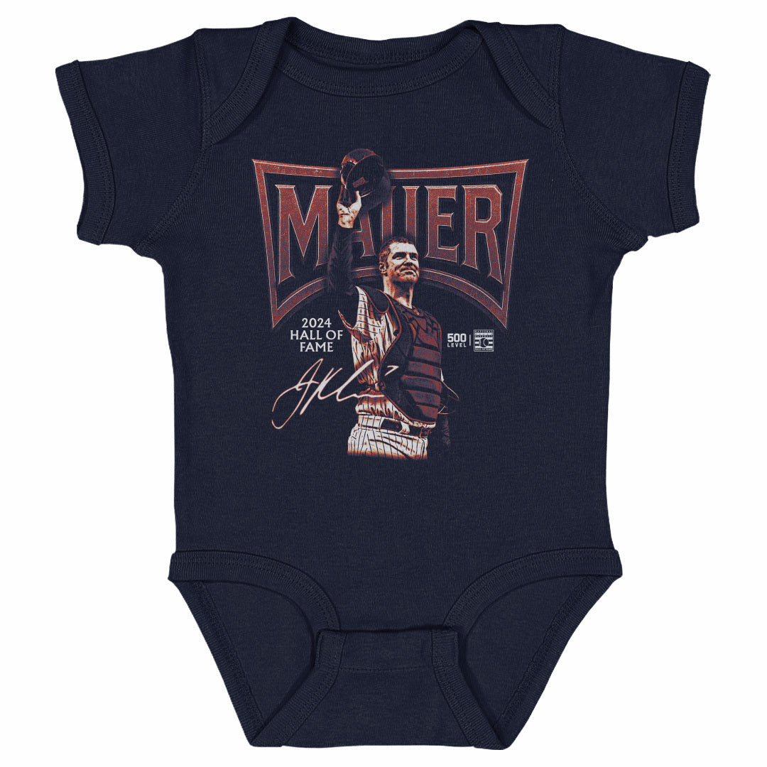 Joe Mauer Minnesota Banner Bitmap WHT