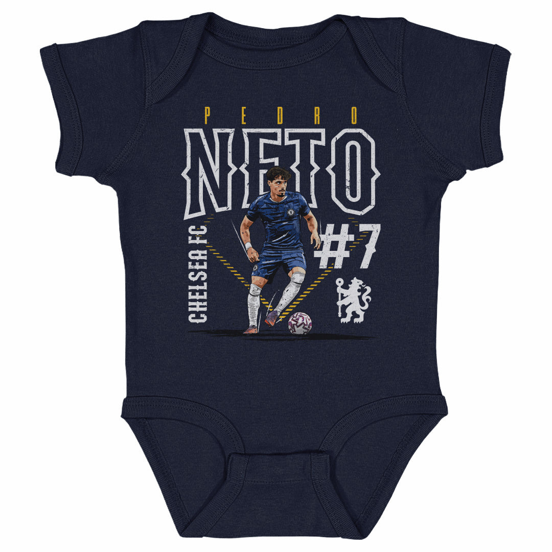 Pedro Neto Chelsea FC Outline Number WHT