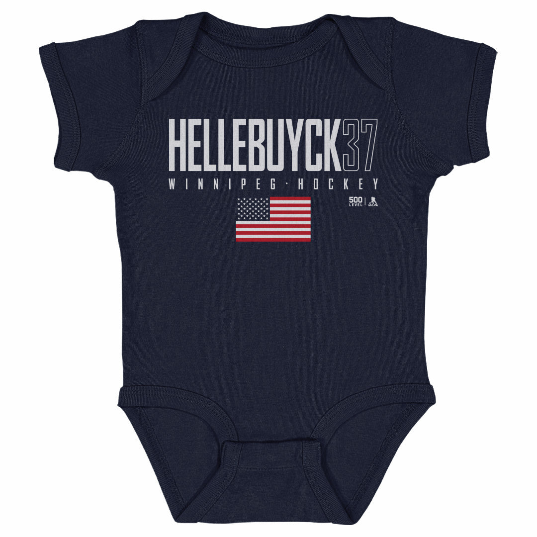 Connor Hellebuyck Winnipeg USA Elite WHT