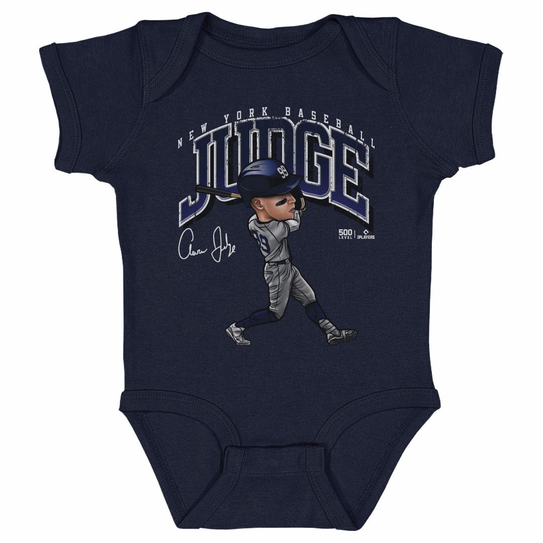 Aaron Judge New York Y Cartoon WHT