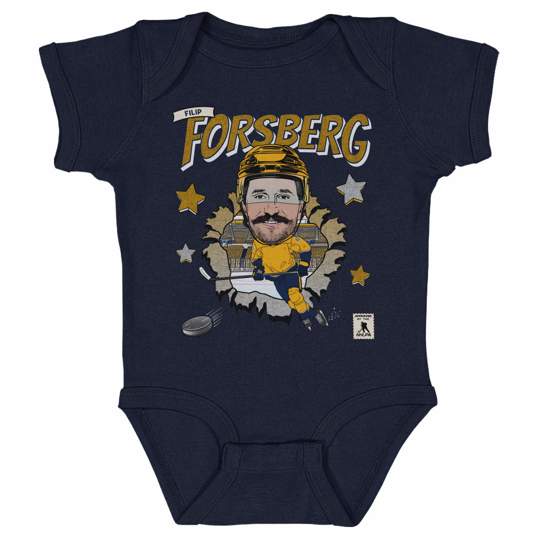 Filip Forsberg Nashville Caricature WHT