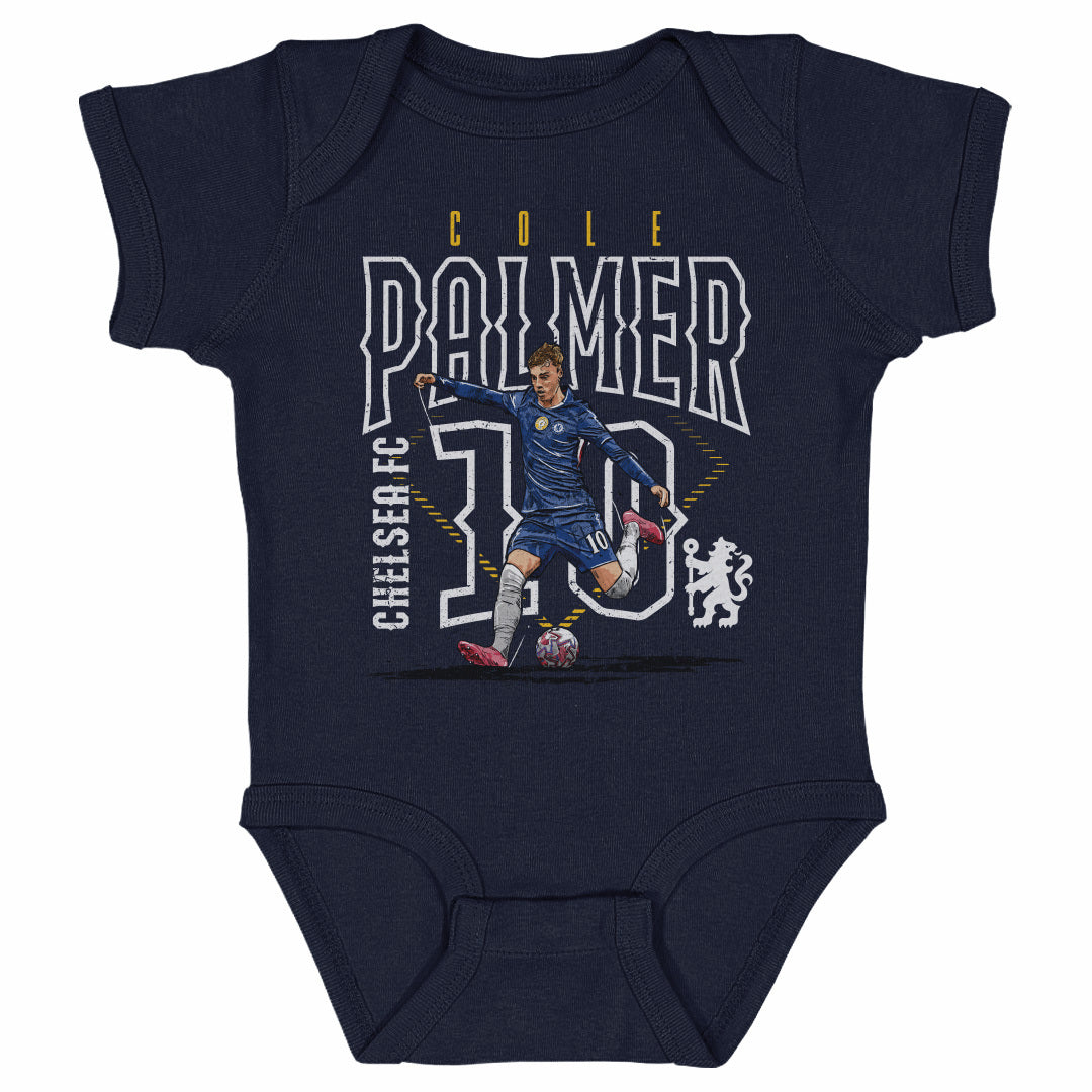 Cole Palmer Chelsea FC Outline Number WHT