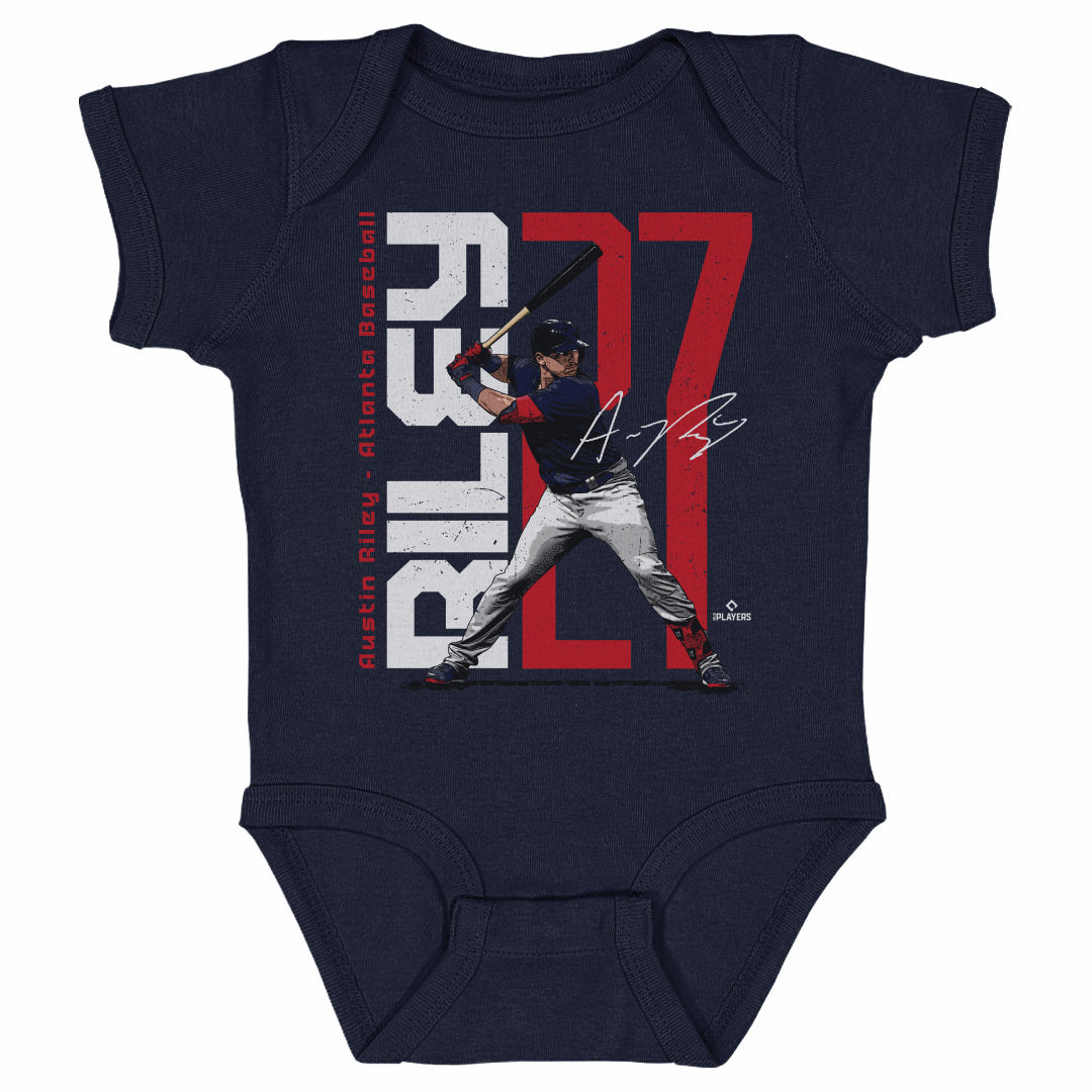 Austin Riley Atlanta Stretch WHT