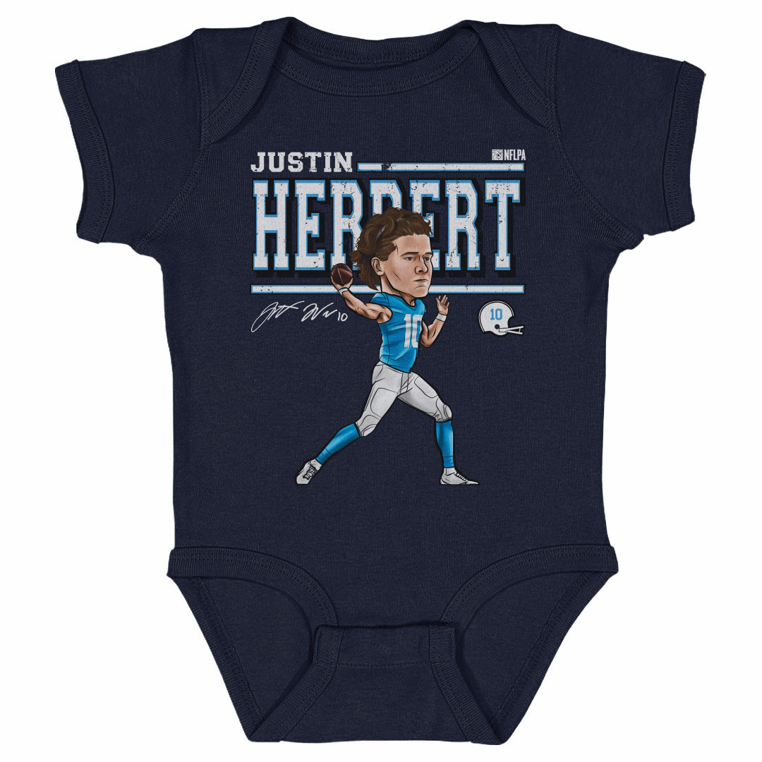 Justin Herbert Cartoon WHT