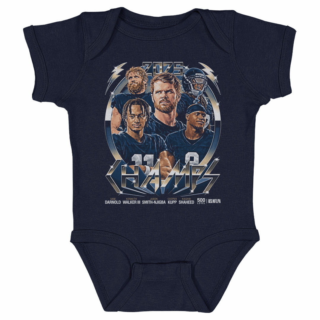 Seattle Football 2025 Champs Vintage WHT