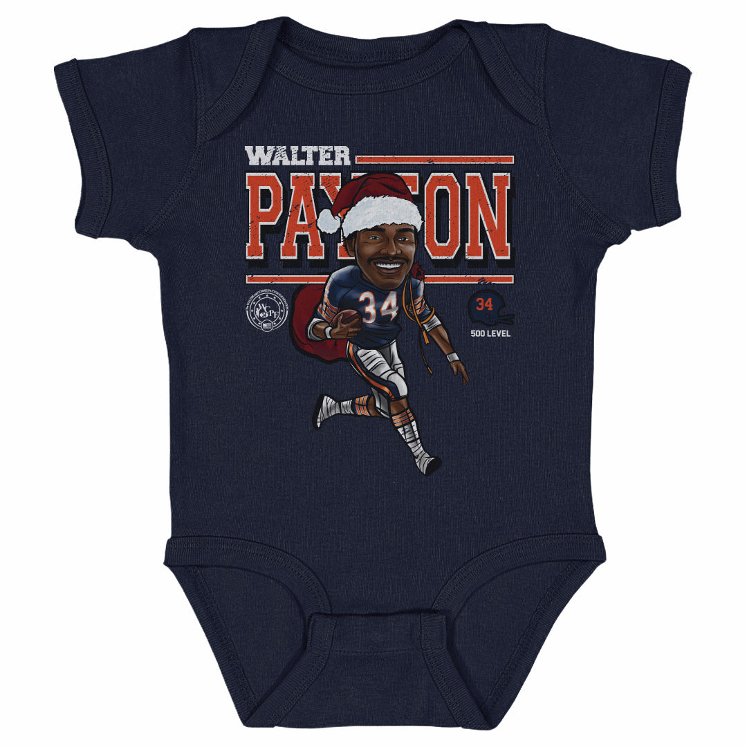 Walter Payton Chicago Cartoon Santa Hat WHT