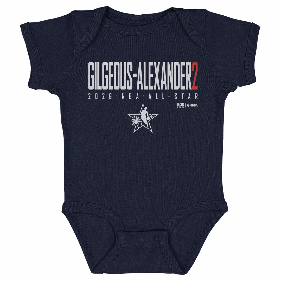 Shai Gilgeous-Alexander Oklahoma City Thunder 2026 NBA All-Star Elite WHT