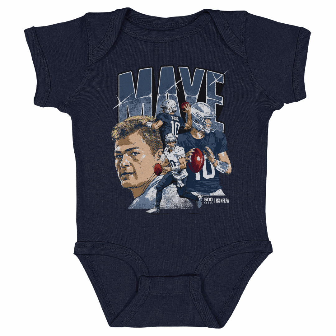 Drake Maye New England Collage WHT