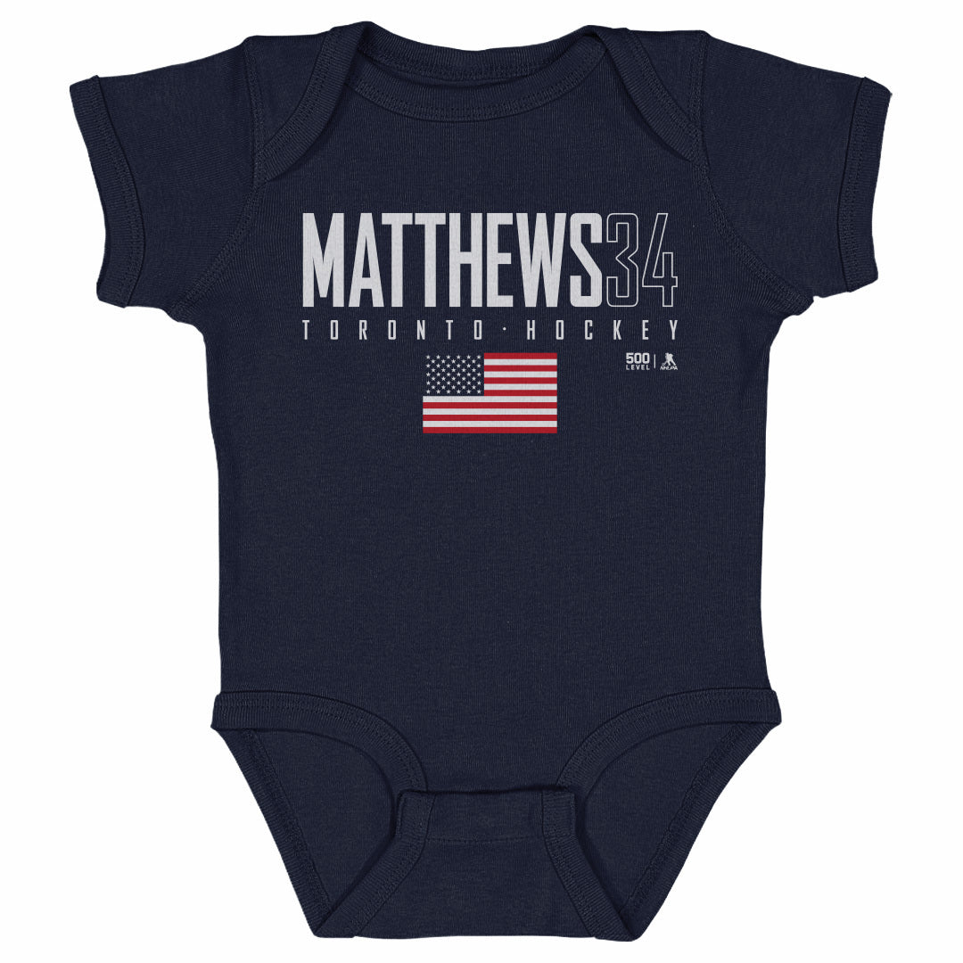 Auston Matthews Toronto USA Elite WHT