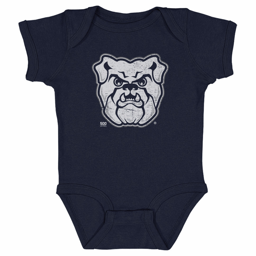 Butler Bulldogs Bulldog Vintage Logo WHT