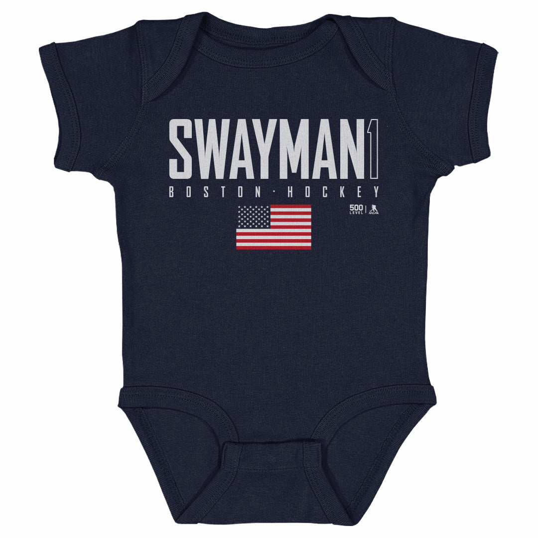 Jeremy Swayman Boston USA Elite WHT