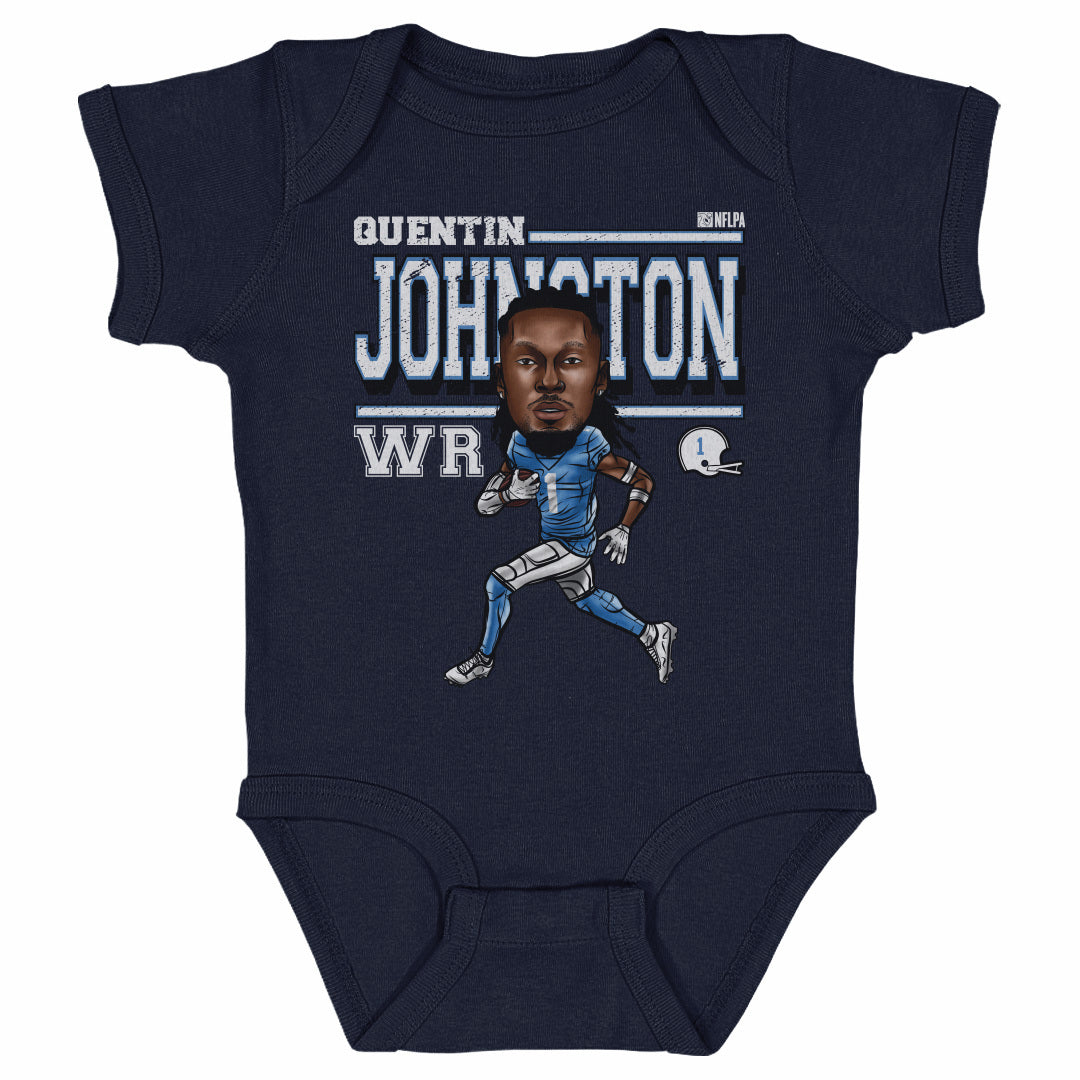 Quentin Johnston Los Angeles C Cartoon WHT