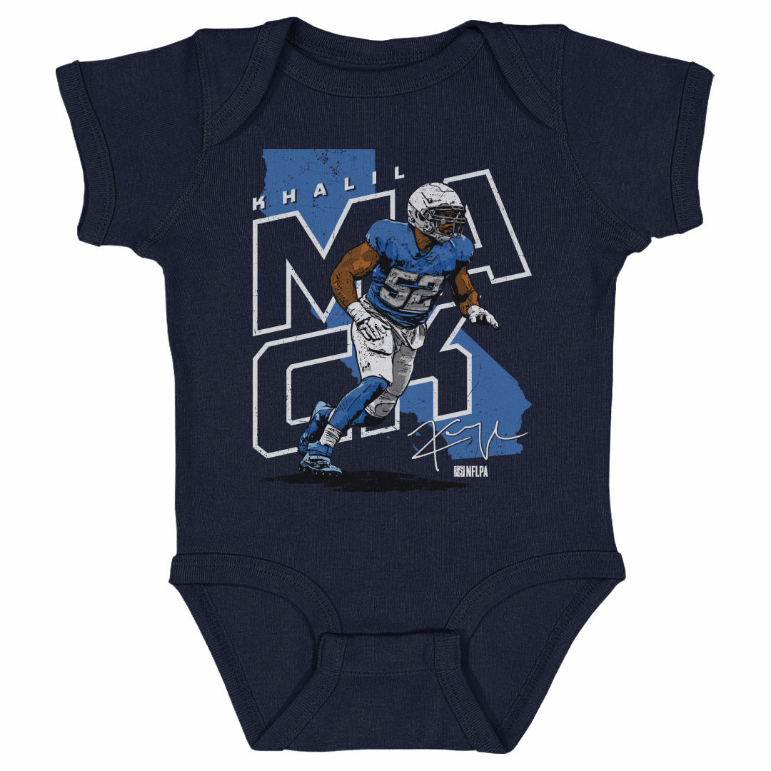Khalil Mack Los Angeles C Player Map WHT