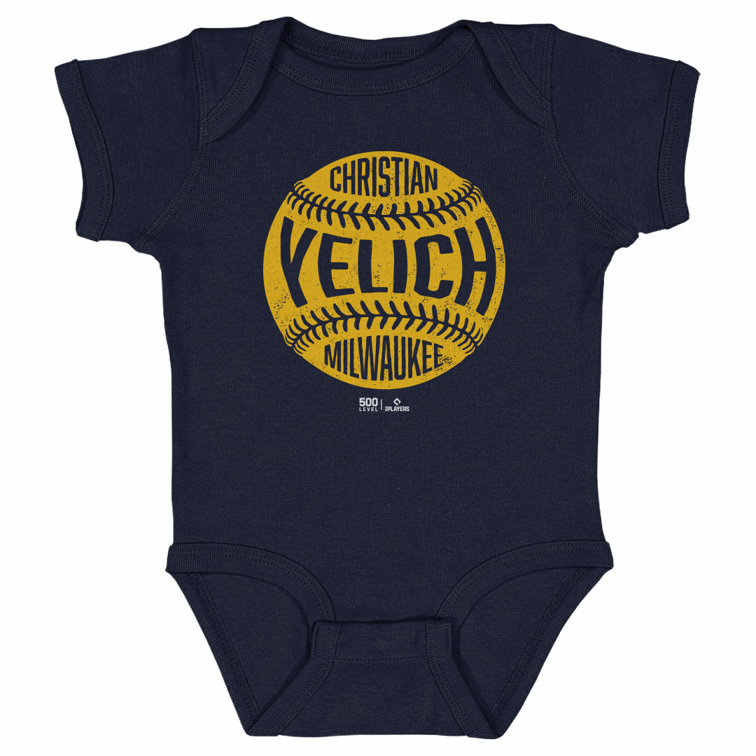 Christian Yelich Milwaukee Vintage Baseball WHT