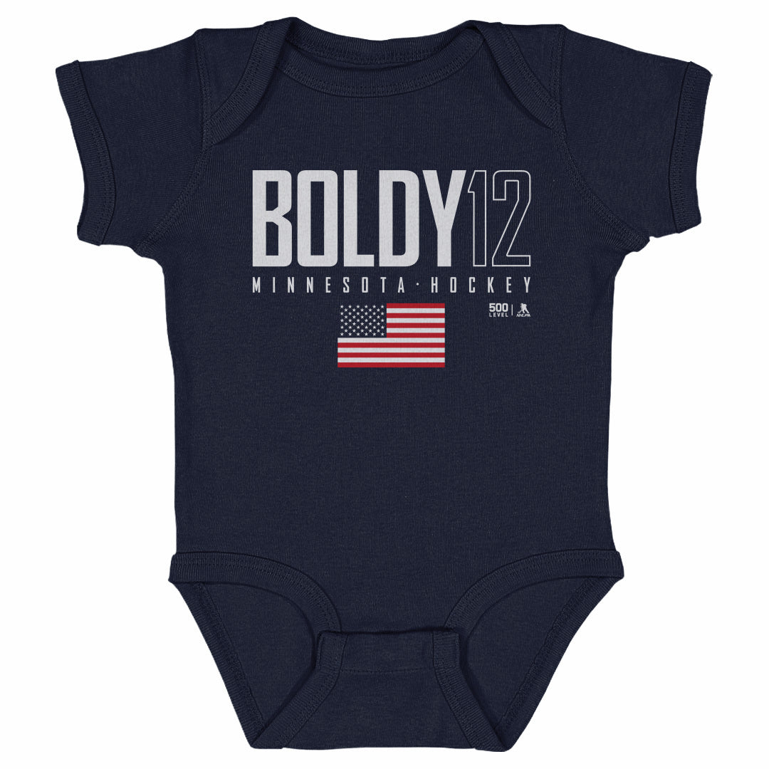 Matt Boldy Minnesota USA Elite WHT