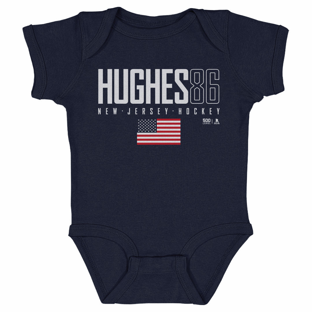 Jack Hughes New Jersey USA Elite WHT