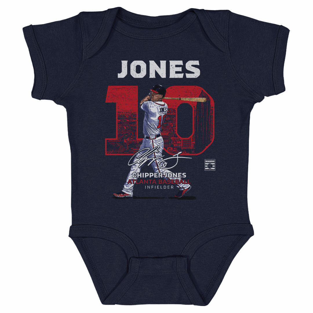 Chipper Jones Atlanta Throwback WHT