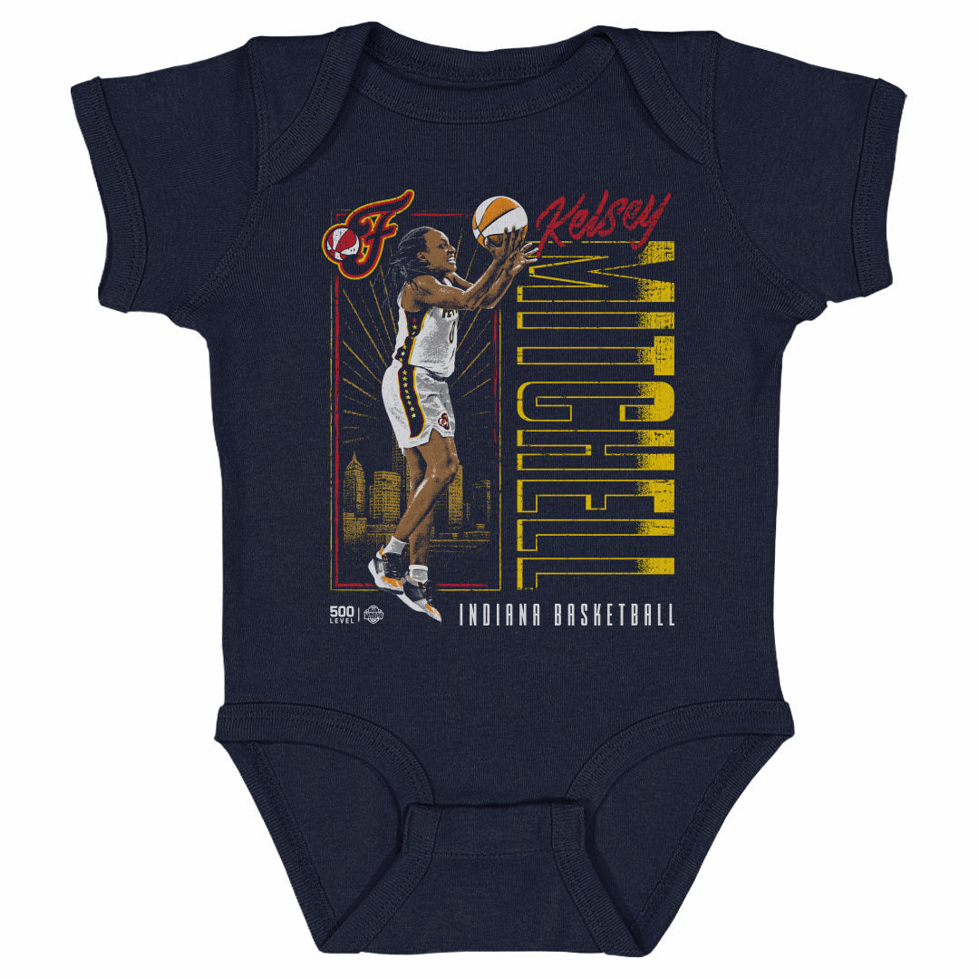 Kelsey Mitchell Indiana Fever Vertical Name WHT