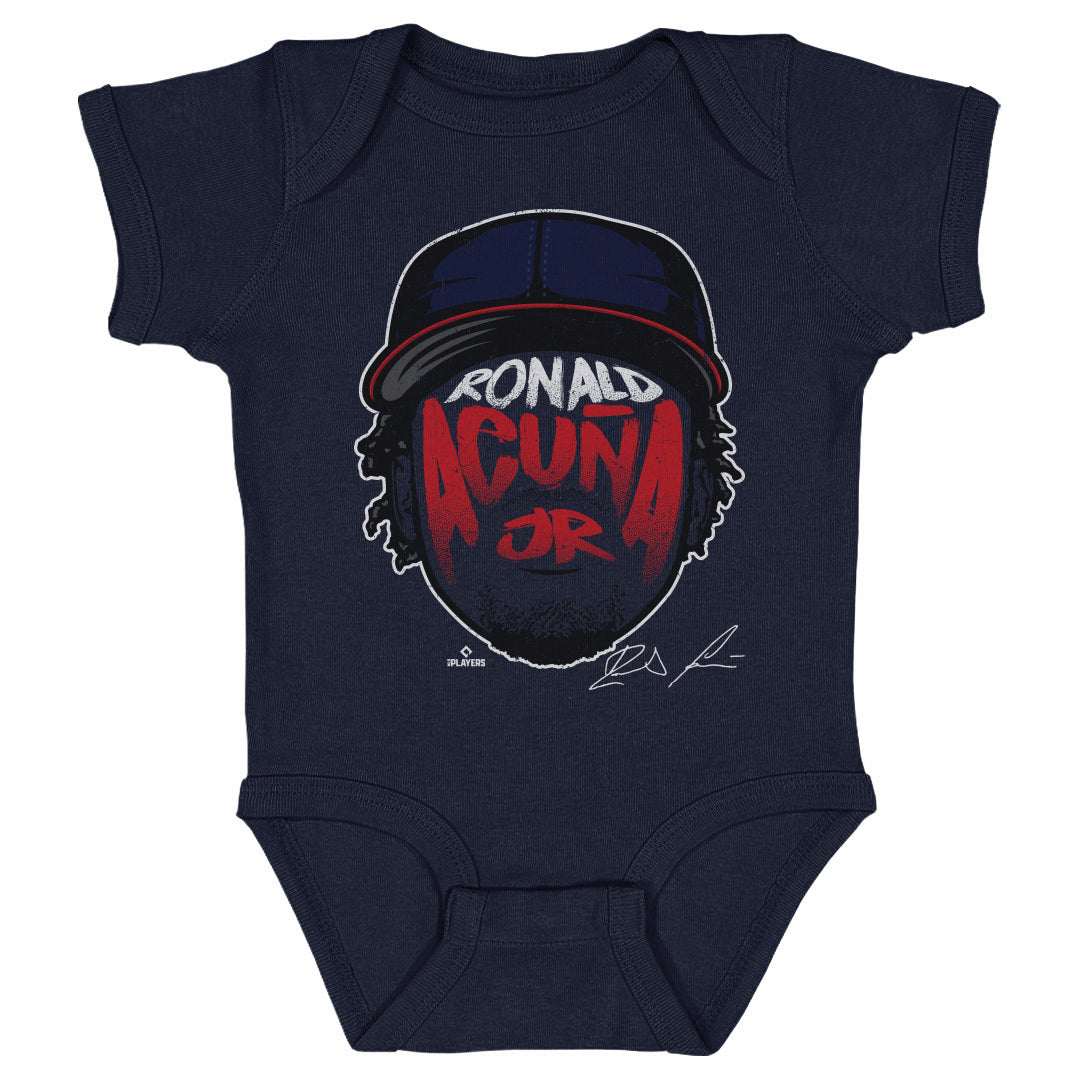 Ronald Acuna Jr. Player Silhouette WHT