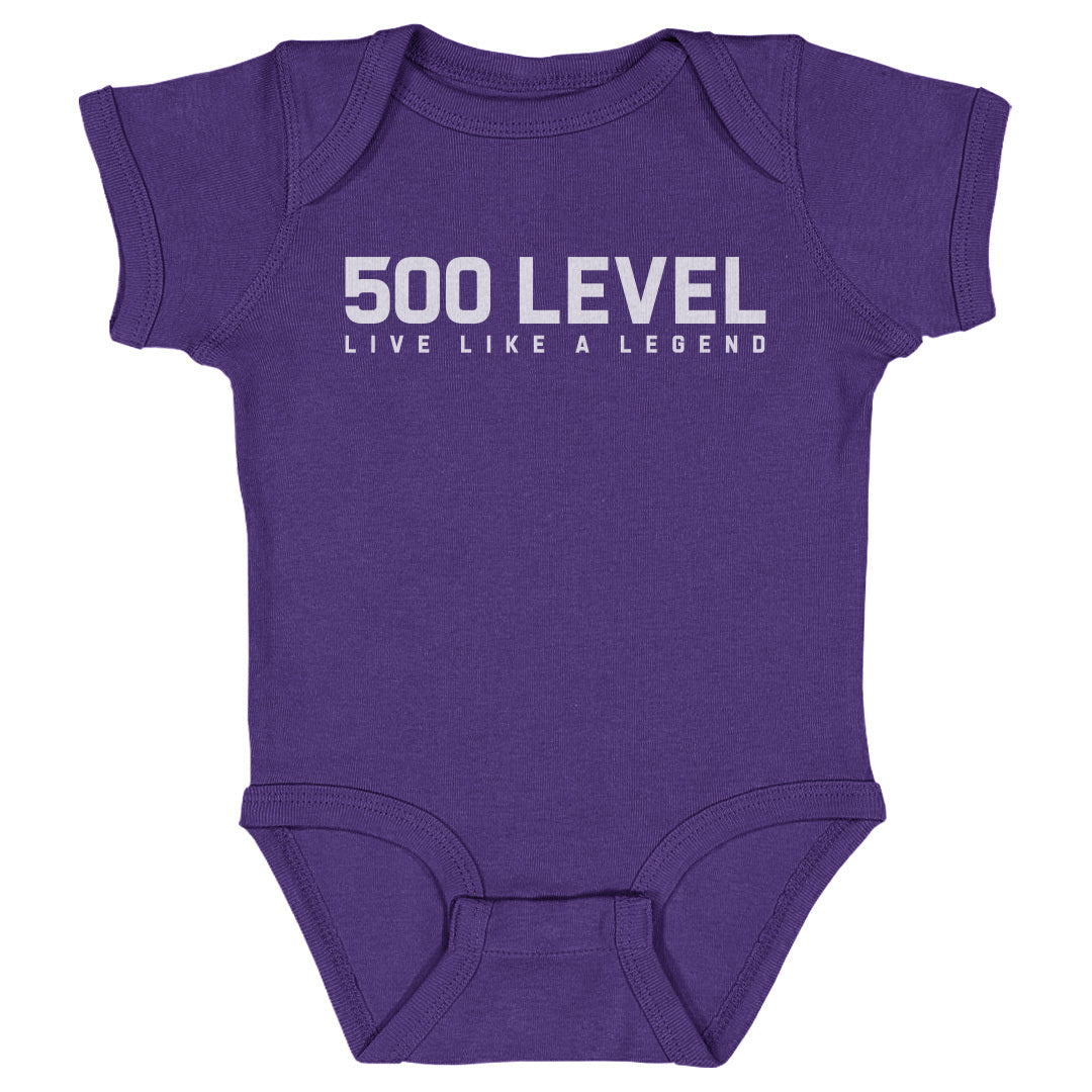 500 LEVEL Wordmark WHT
