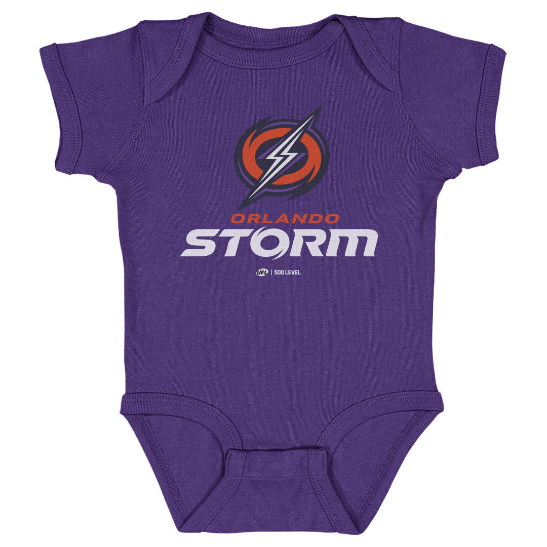 Orlando Storm Primary Logo WHT
